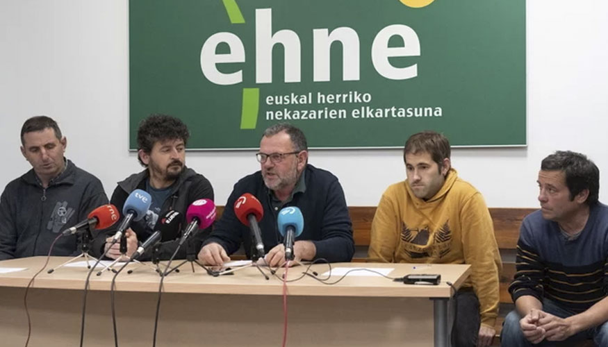 Rueda de prensa de EHNE