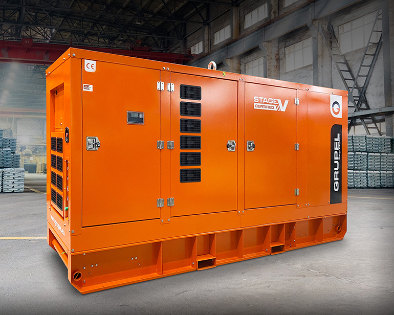 A Grupel apresentou na Bauma o novo modelo Stage V, um gerador de emisses mais reduzidas desenvolvido sobretudo para o mercado rental europeu...