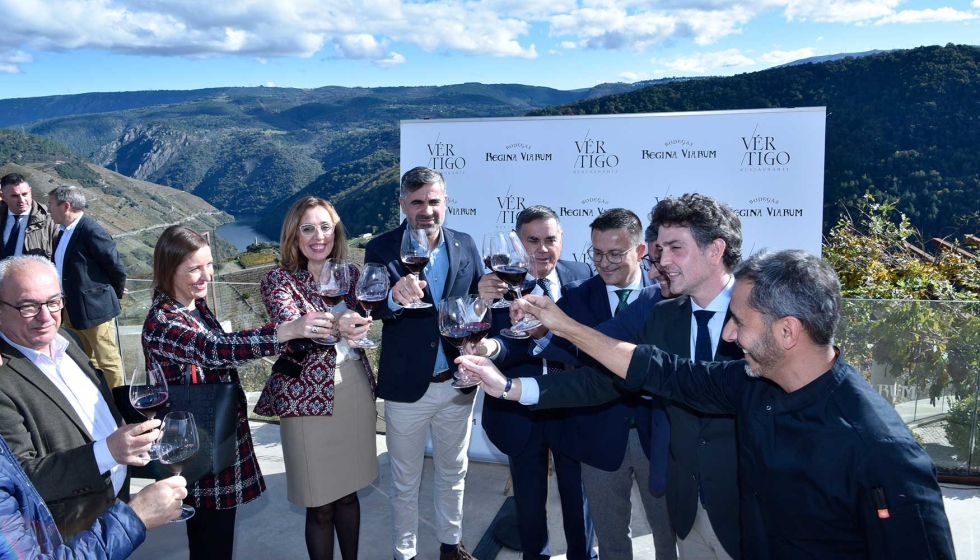 El chef argentino Lucas Bustos ha diseado una carta inspirada en los vinos de la bodega conformada por 4 mens