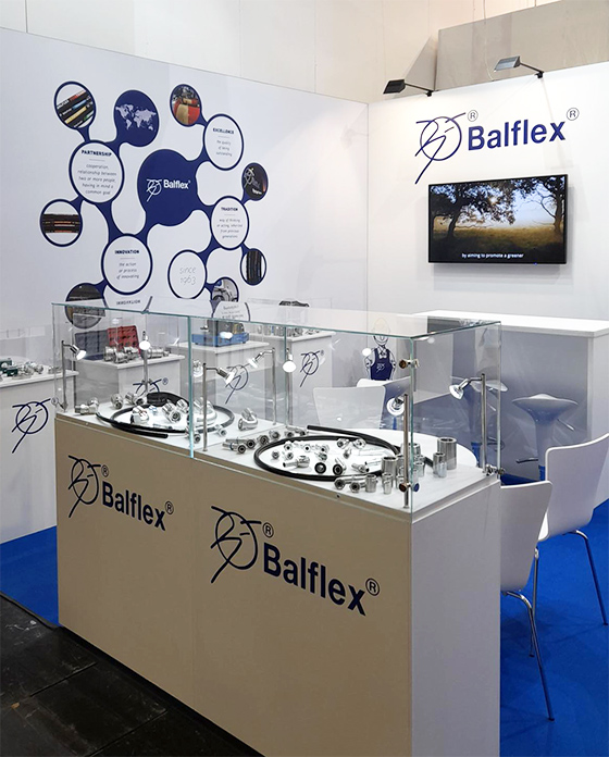 Stand da Balflex na Bauma