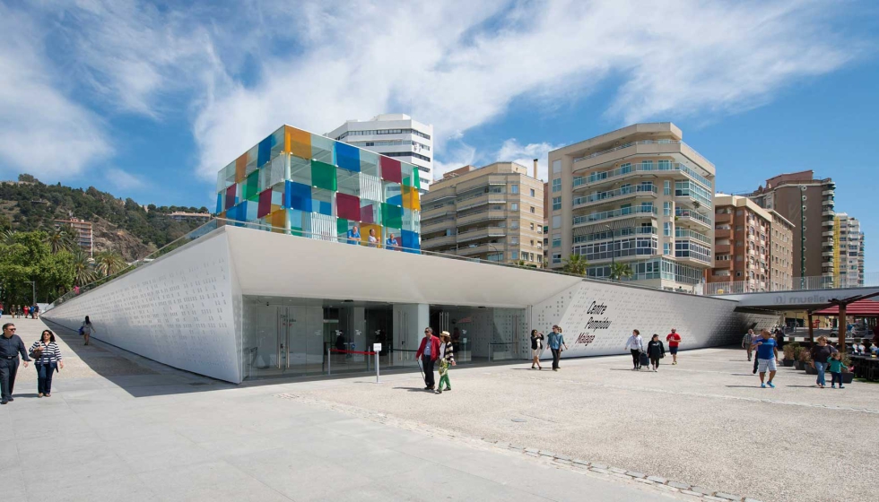 El Centro Pompidou de M�laga es uno de los edificios visitables en esta 2� edici�n del Open House M�laga