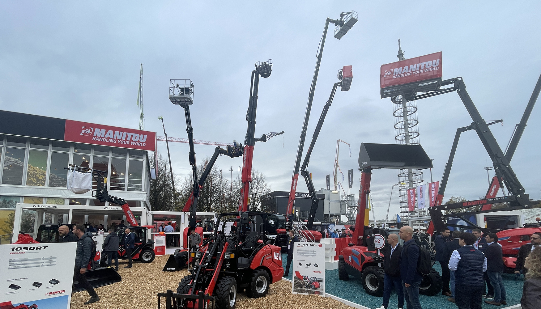 Stand da Manitou na Bauma 2022