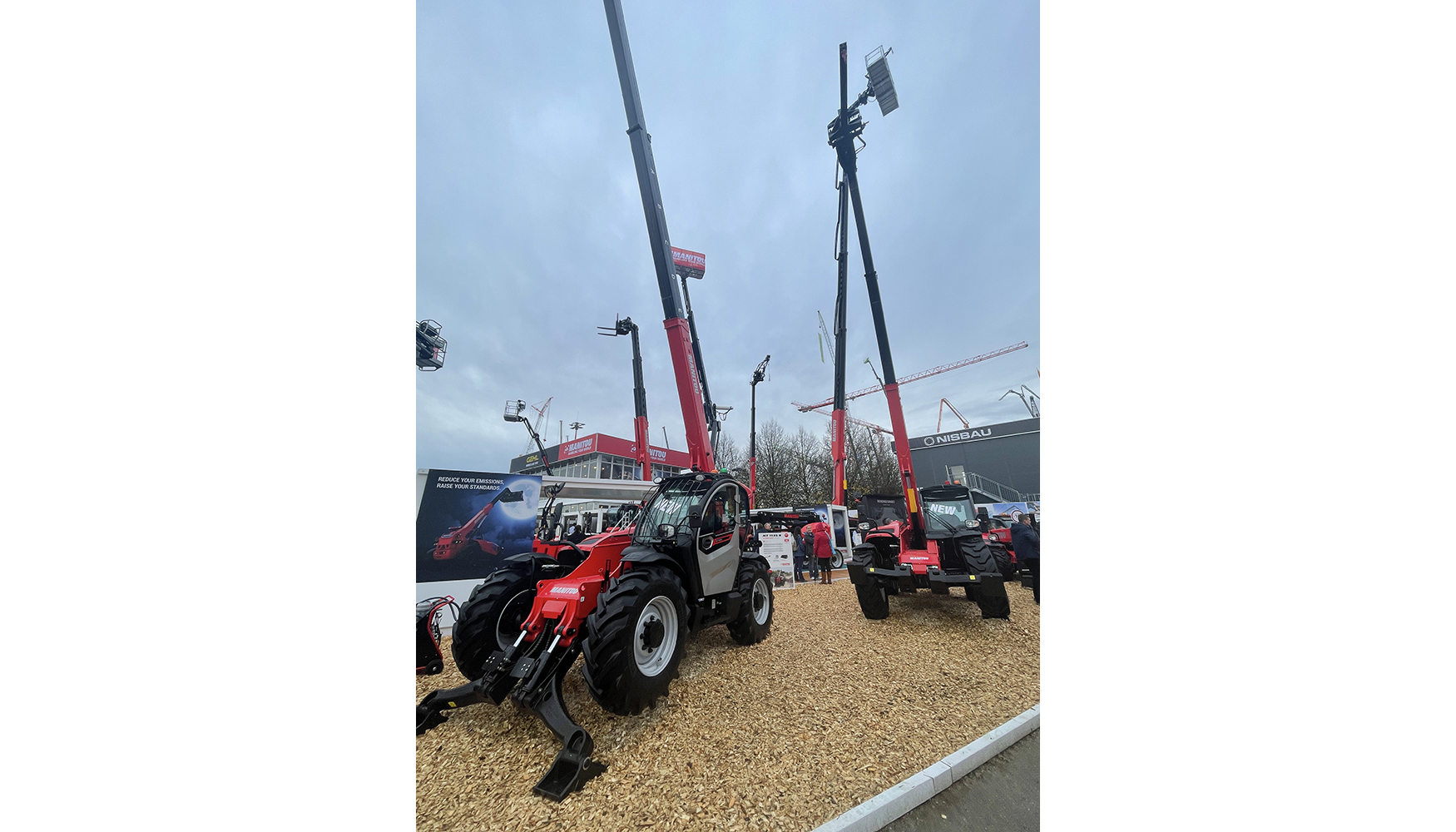 A Manitou continua a ampliar a sua gama de manipuladores telescpicos