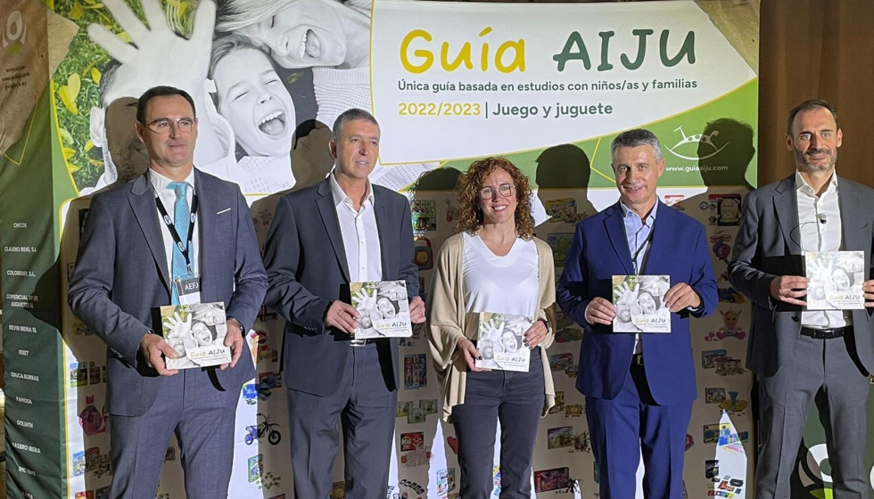 La Gua AIJU 2022-2023 se present durante la celebracin de Juguetes Pre-show, a finales de octubre en Altea (Alicante)...