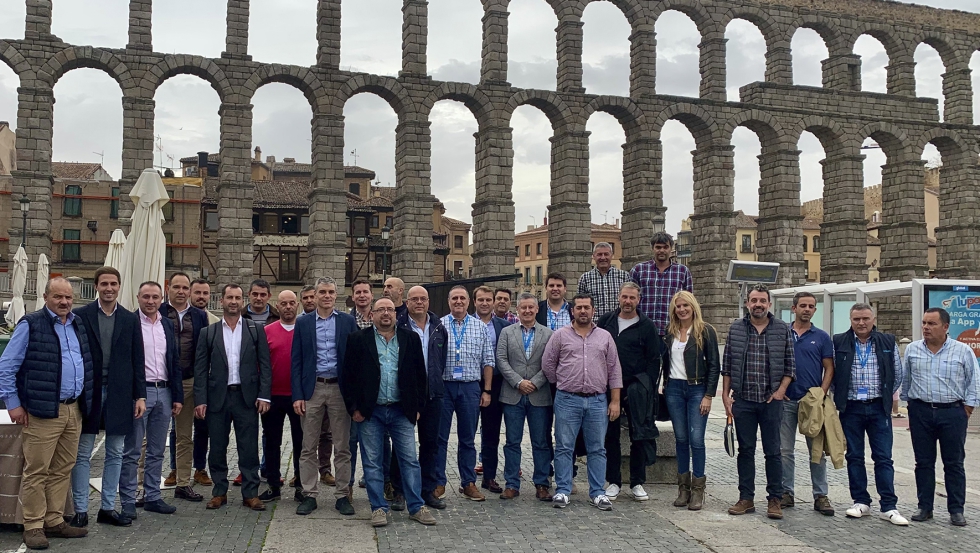 Participantes en el encuentro celebrado en Segovia