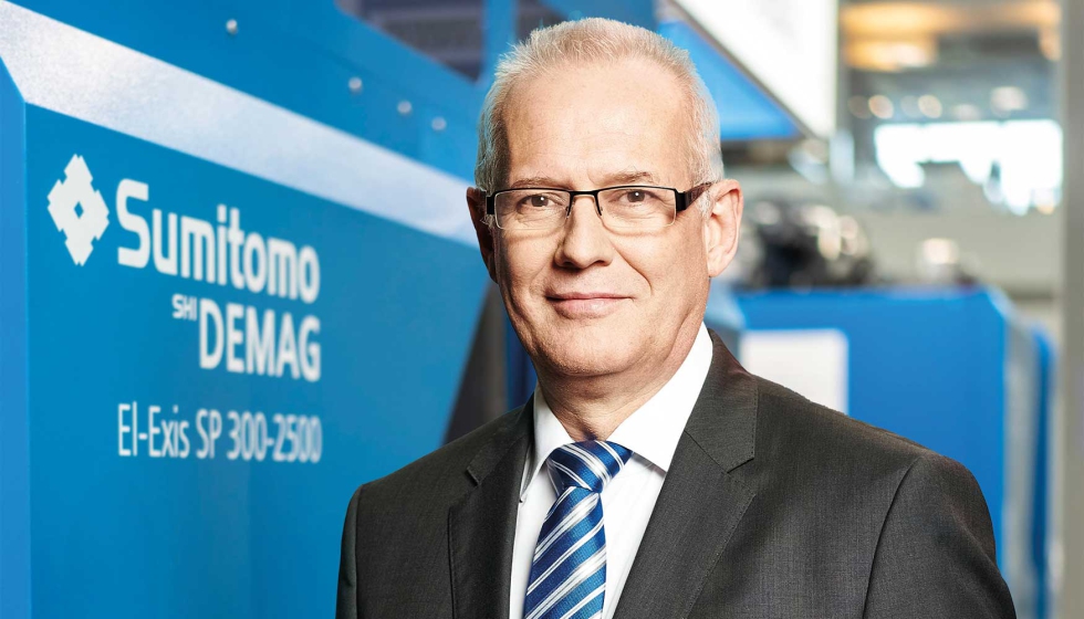 Gerd Liebig, director general de Sumitomo (SHI) Demag Plastics Machinery GmbH...