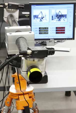 A digital photogrammetry of precision system can be considered a portable coordinate measuring machine