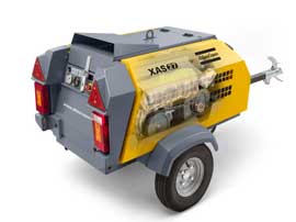 Compresor XAS 27 de Atlas Copco