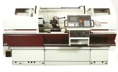 Harrison brings its current range of CNC lathes, new design, with Fanuc control 2liTB and guided manual system