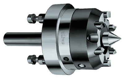 The Rhm clocked made its mooring by friction on the face front of the piece for turning, grinding and various applications...