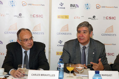Carles Miravitlles y Jordi Marquet