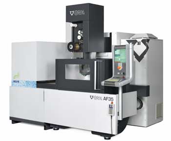 DMP has acquired three wire EDM machines for thread of the ONA AF35 model