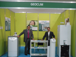 Stand de Geoclim en Ecoenerg�tica 2012