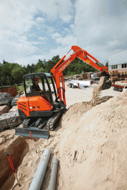 Nueva miniexcavadora Hitachi Zaxis ZX27-3