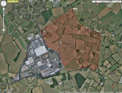 Mapa por sat�lite de Google