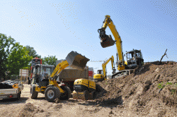Mquinas de Wacker Neuson trabajando en Alemania