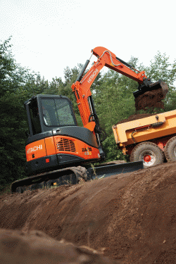 Miniexcavadoras Hitachi ZX48U-3 y ZX52U-3