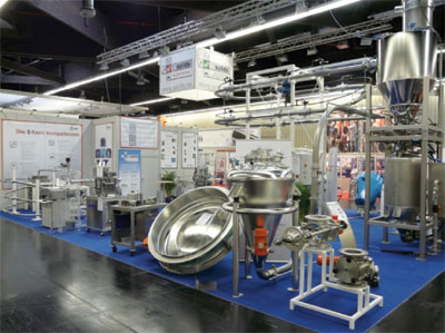 Stand of System-Technik at Powtech 2010