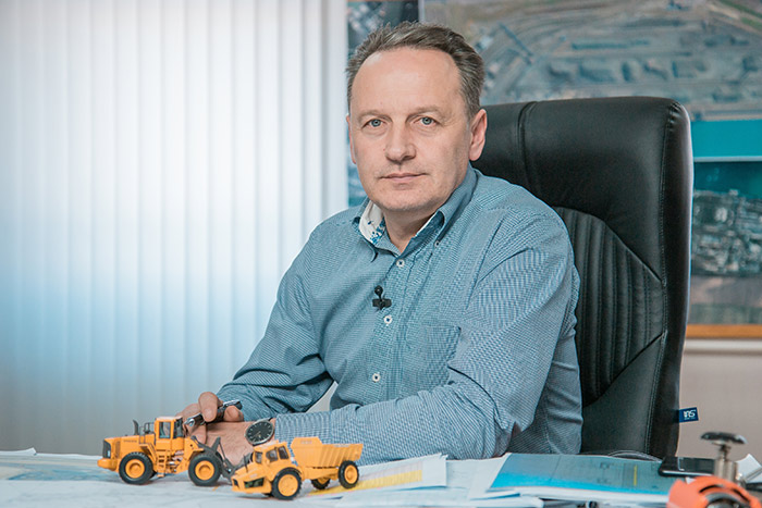 Oleg Sologub, ingeniero jefe del Grupo TIS