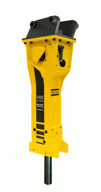 Martillo hidrulico HB 4100 de Atlas Copco