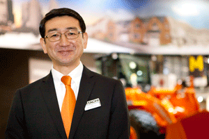 Moriaki Kadoya, nuevo presidente y director general de Hitachi Construction Machinery Europe