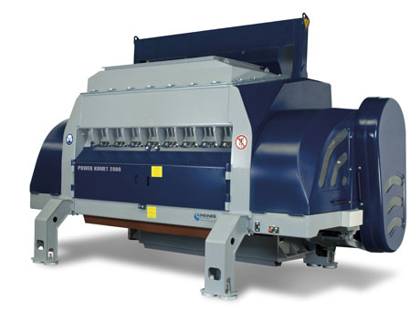 An axis Power Komet 2200 Crusher Lindner will be one of the novelties of MMR in Tecma 2010