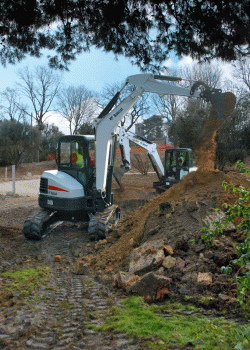 Miniexcavadoras E45 y E50 de Bobcat