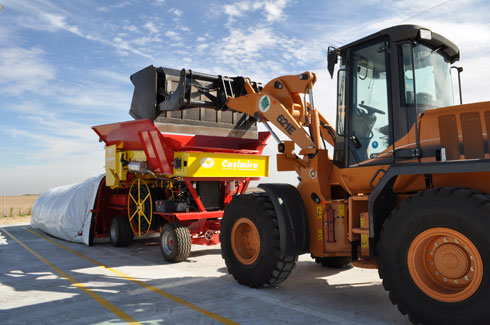 The machinery of Casimiro machines already is part of the usual tools of plants as the Bicoe in Vesclvaro (Valladolid)