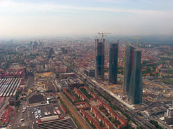 Vista a�rea de Chamart�n, Madrid