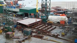 web 470 Keel Laying