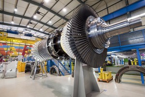 Siemens-Gasturbine SGT6-8000H / Siemens gas turbine SGT6-8000H