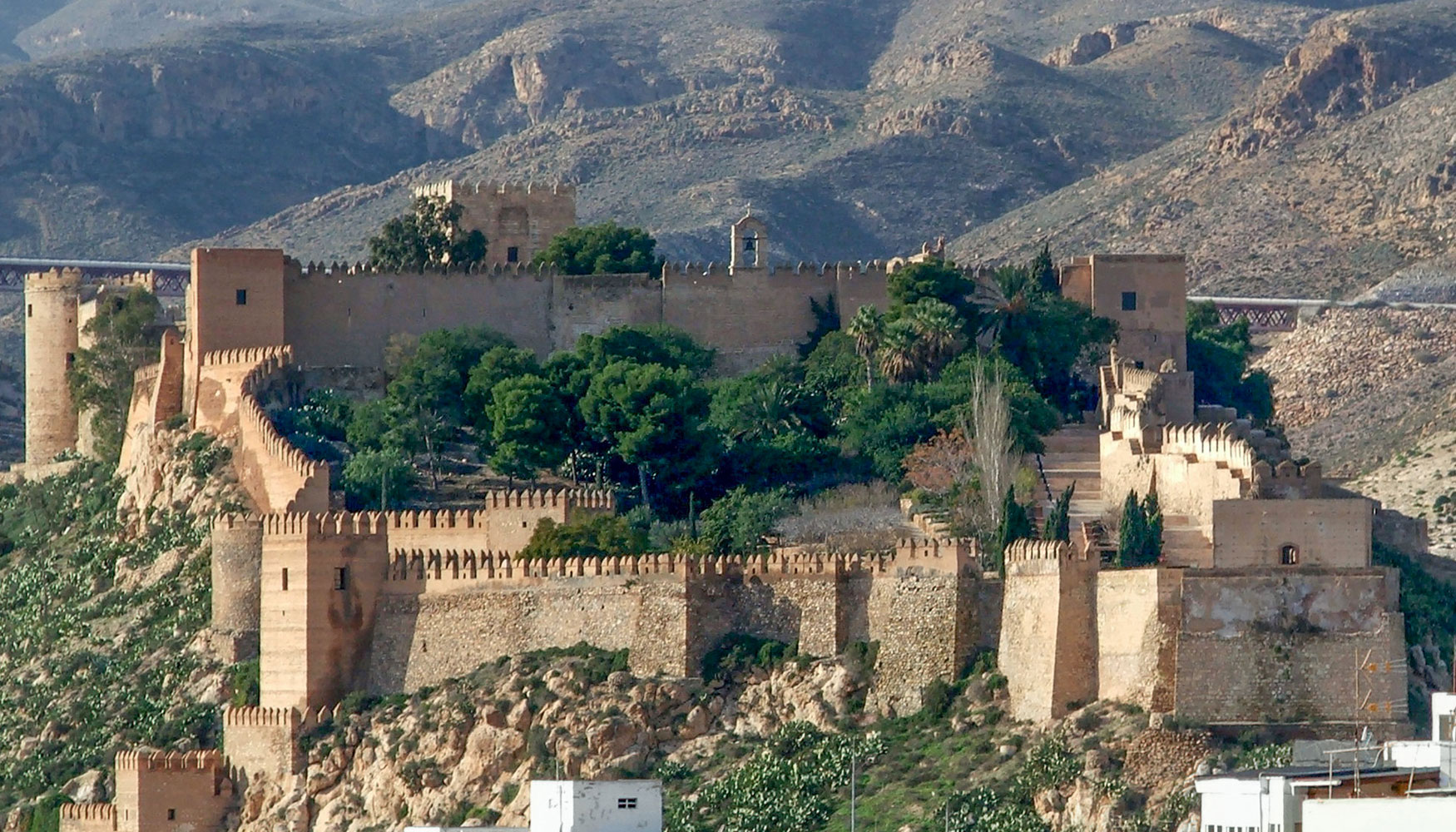 Imagen de la Alcazaba de Almera. Foto: ANE