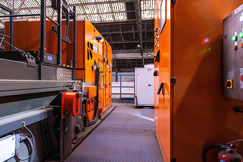 A unidade X-Tract 2.0 foi instalada em maro de 2021 na fbrica de reciclagem da Alutrade, em Birmingham