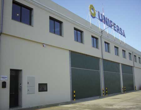 Las instalaciones del centro logstico de Unifersa en Culleredo-A Corua