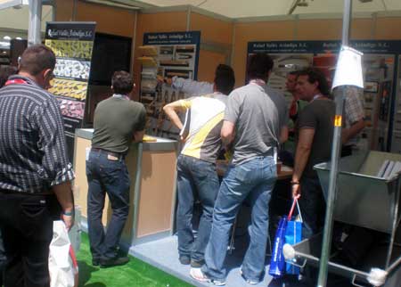 Visitors to your stand during the event
