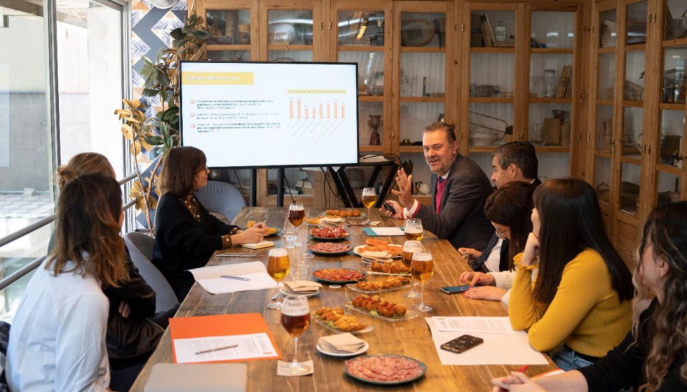 Acto de presentacin del del Estudio sobre el consumo responsable de cerveza entre los jvenes espaoles