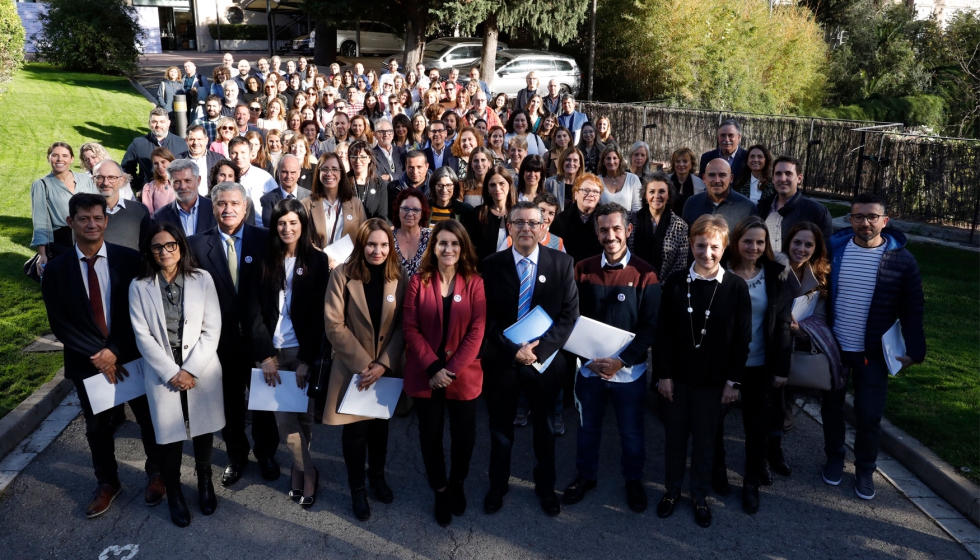 Asistentes a las jornadas de Mutua Universal