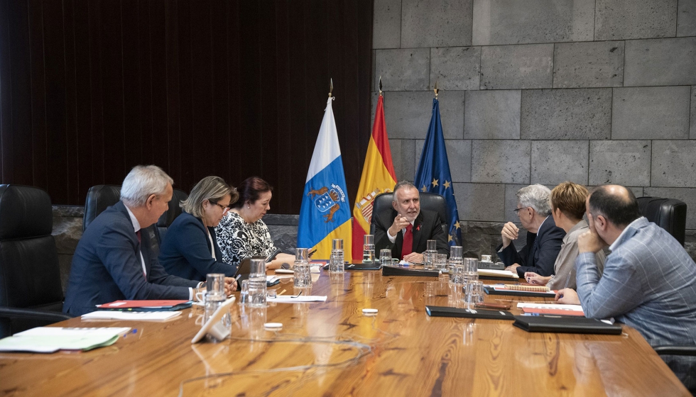 Reunin del Consejo de Gobierno de Canarias