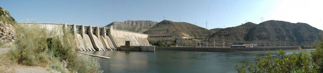 Presa de Mequinenza (Zaragoza). Foto: Astrosuf