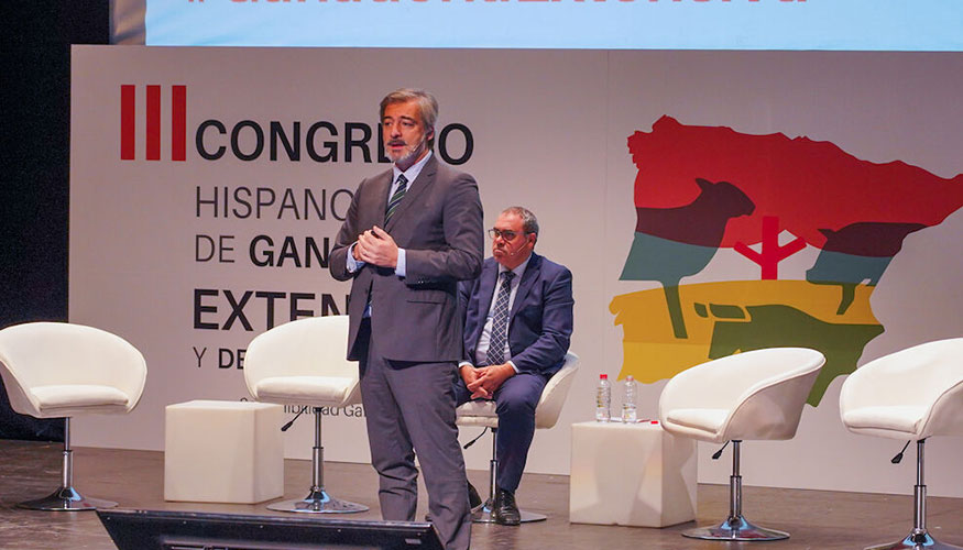 Un instante del III Congreso Hispano-Luso de Ganadería Extensiva, celebrado en Cáceres