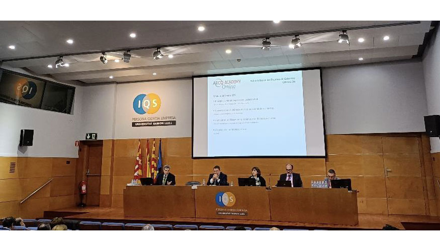 De izq. a dcha.: Joan Tortosa, Francisco Javier Corts, Berta Vias, Agustn Tejera y Josep Llorens