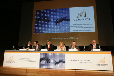 De izquierda a Derecha: Jordi Marquet, Rafael Rodrigo, Felipe Ptriz, Ana Ripoll, Joan Roca y Helmut Dosch