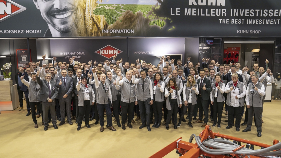 Equipo Kuhn en SIMA 2022