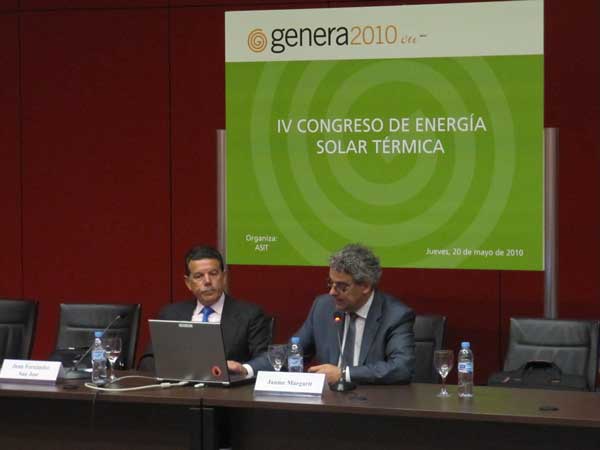 Jaume Margarit, director de Energas Renovables del Idae, tambin intervino en el congreso