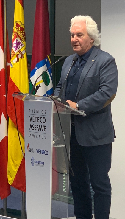 Antonio Blzquez, presidente del Jurado Premios Veteco - Asefave