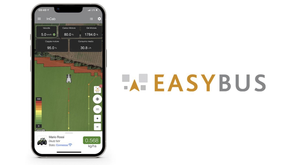 EasyBUS es compatible con todos los formatos estndar utilizados actualmente en la agricultura