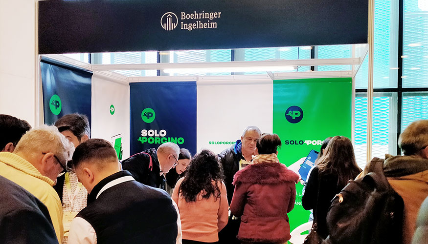 Stand de Boehringer Ingelheim en el Congreso de la AVPA