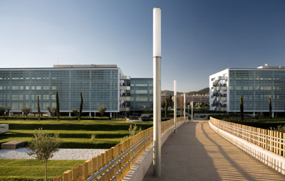 Imagen de Viladecans Business Park, propiedad de Goodman, donde ya operan 15 compa��as nacionales e internacionales