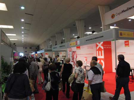 Icex stand during the fair