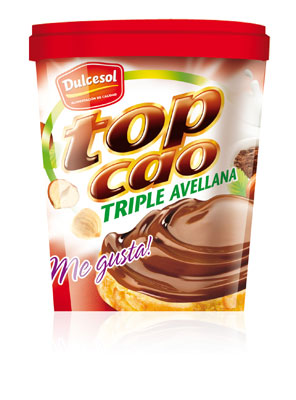 El envase de TopCao, el nuevo producto de Dulcesol